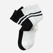 Kid's Varsity Stripe Knee High Socks - 3 Pairs - Weavasocks