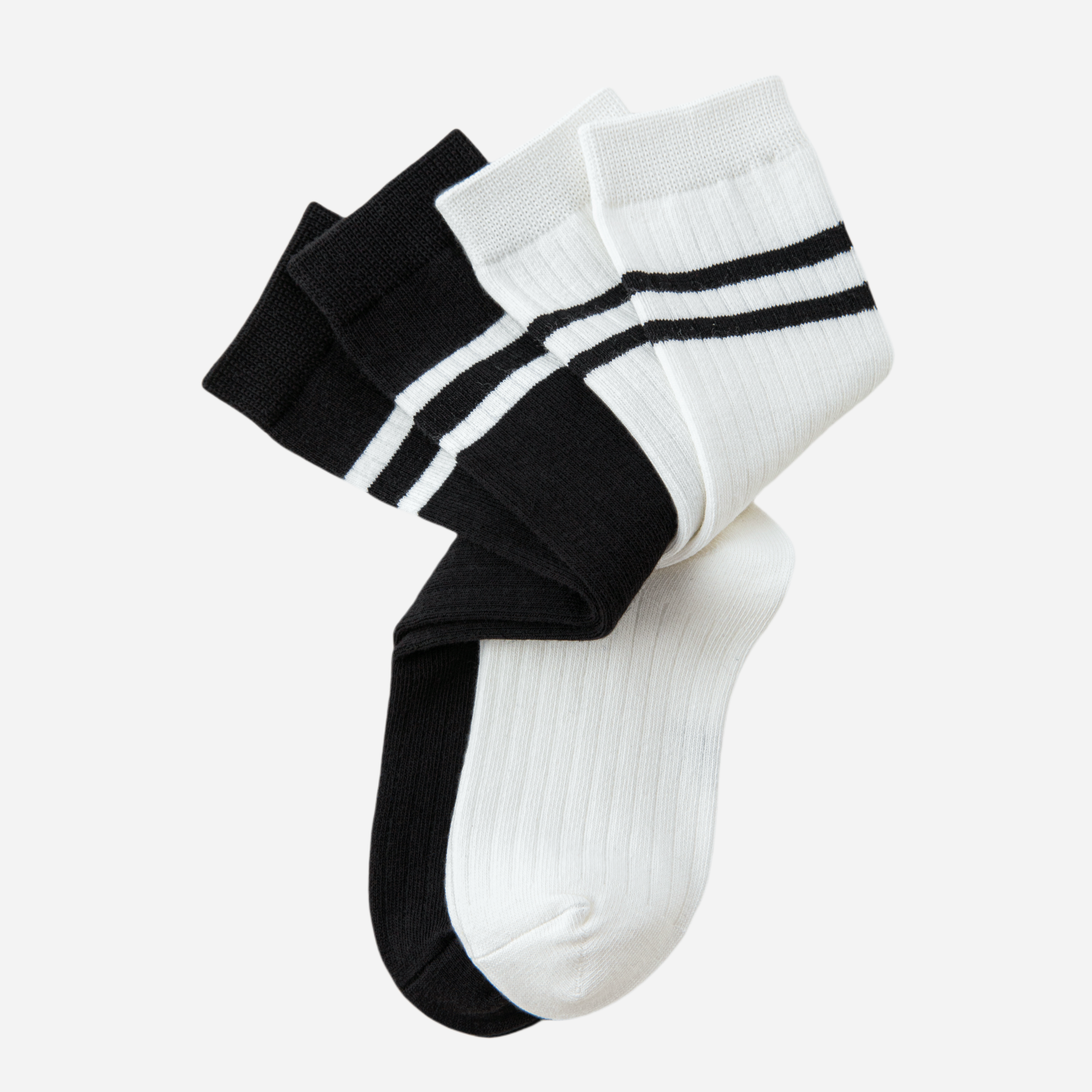 Kid's Varsity Stripe Knee High Socks - 3 Pairs