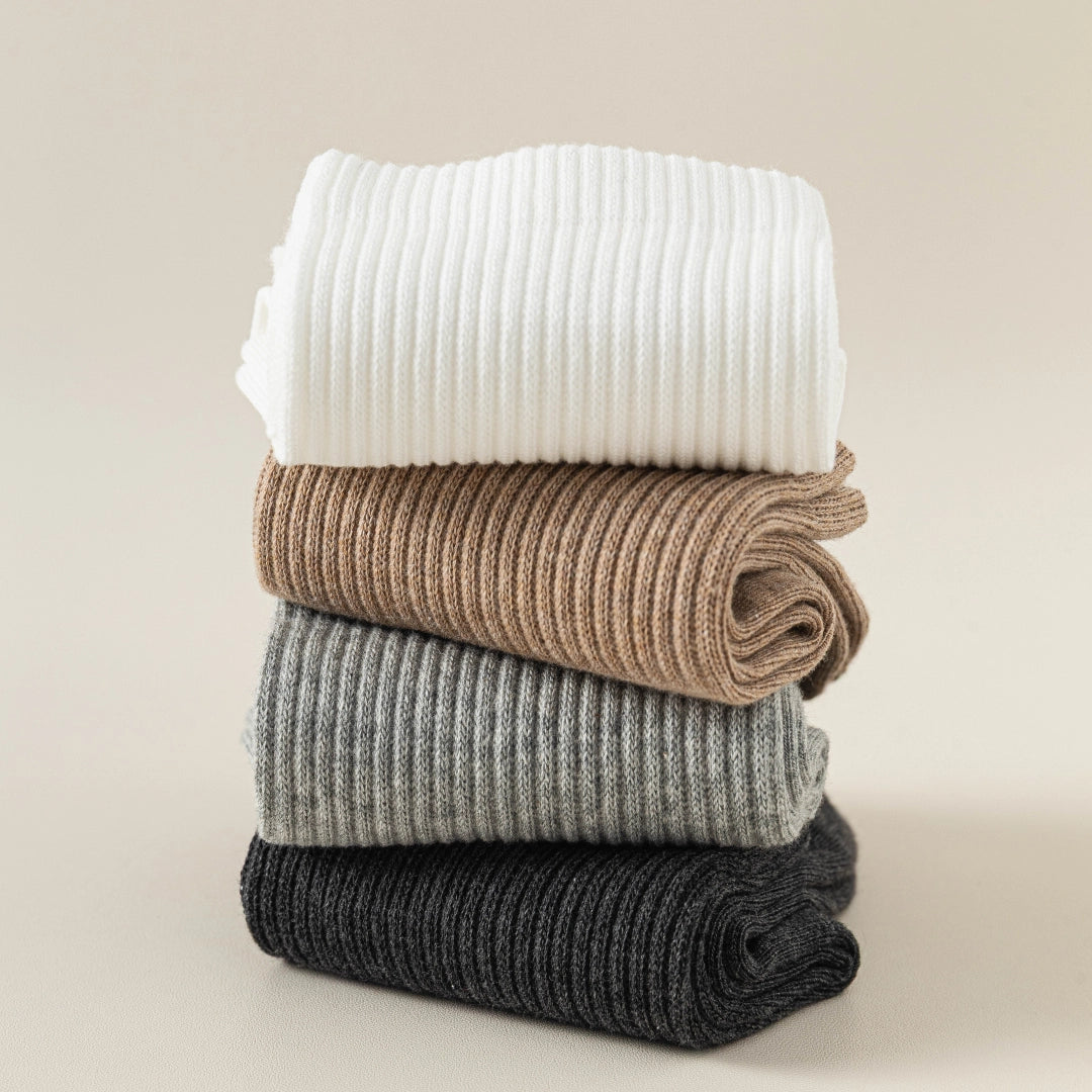 Men‘s Everyday 98% Cotton Ribbed Socks