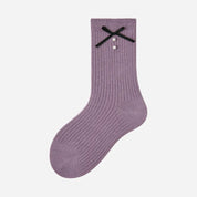 Kid's Girls' Sweet Bunny Ruffle Socks - 3 Pairs