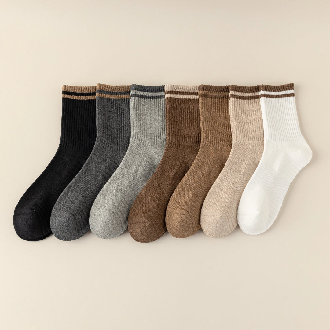 Men's 92% Cotton Cushioned Athletic Socks