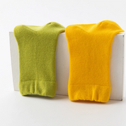 Baby’s Vibrant Candy Rolled Cuff Socks 4-Pack