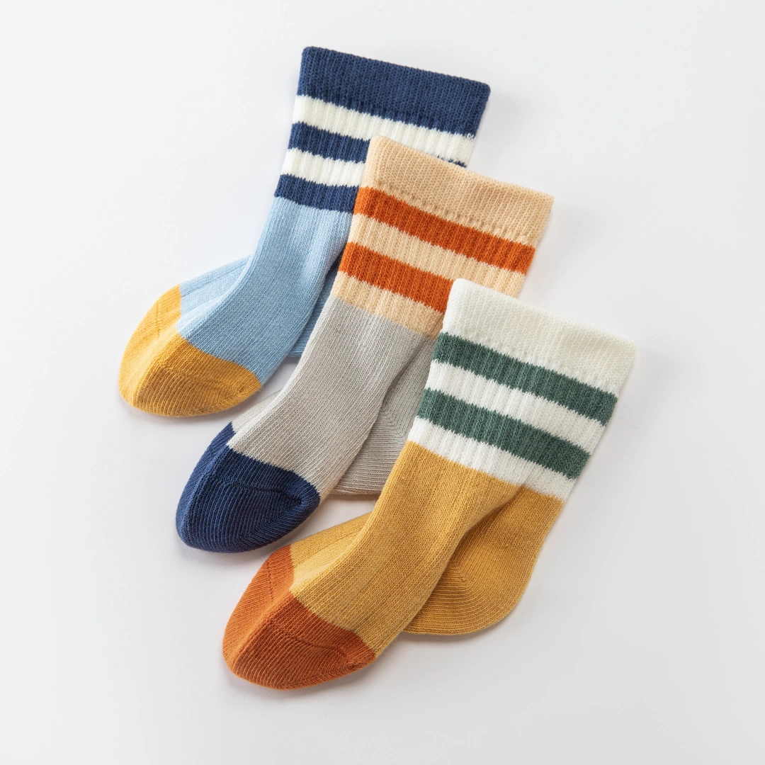 Baby’s Retro Colorblock & Sport Crew 3-Pack