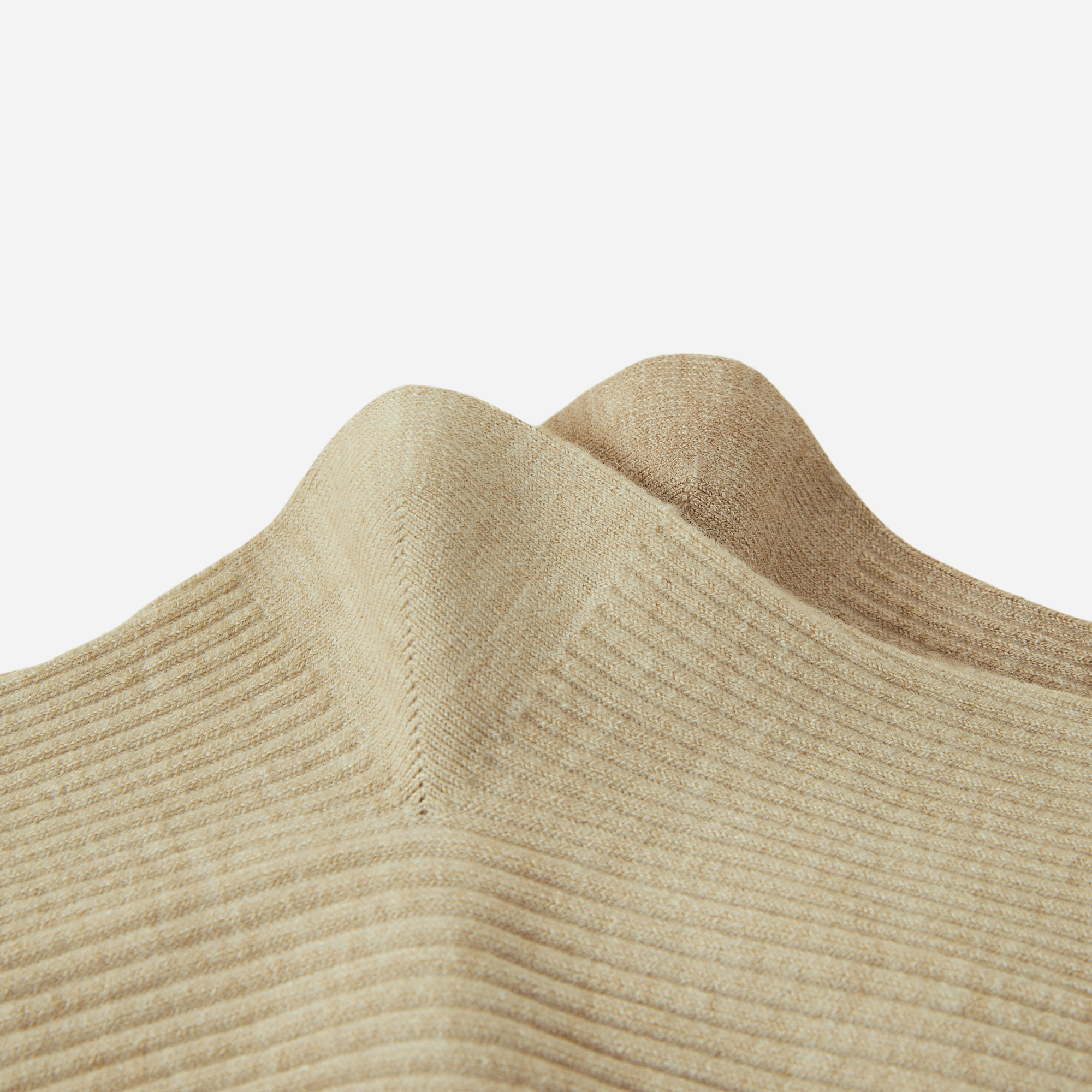 Women's Luxe Wool & Silk Ribbed Socks - Single Pair