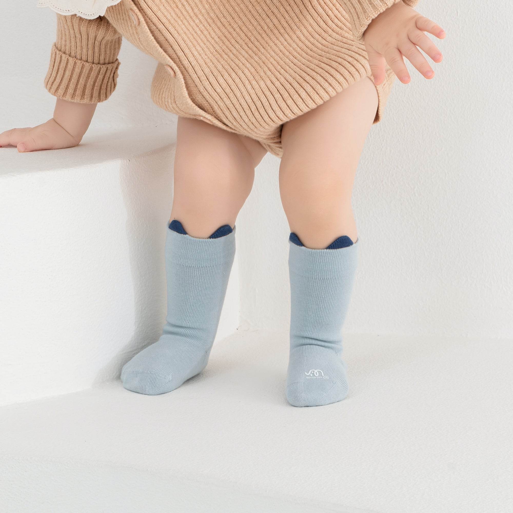 Babies Tiny Dino Tab Socks-4 Pack - Weavasocks