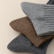 Men's 92% Premium Cotton Terry Cushion Sport Socks - product photo showing cushioned comfort