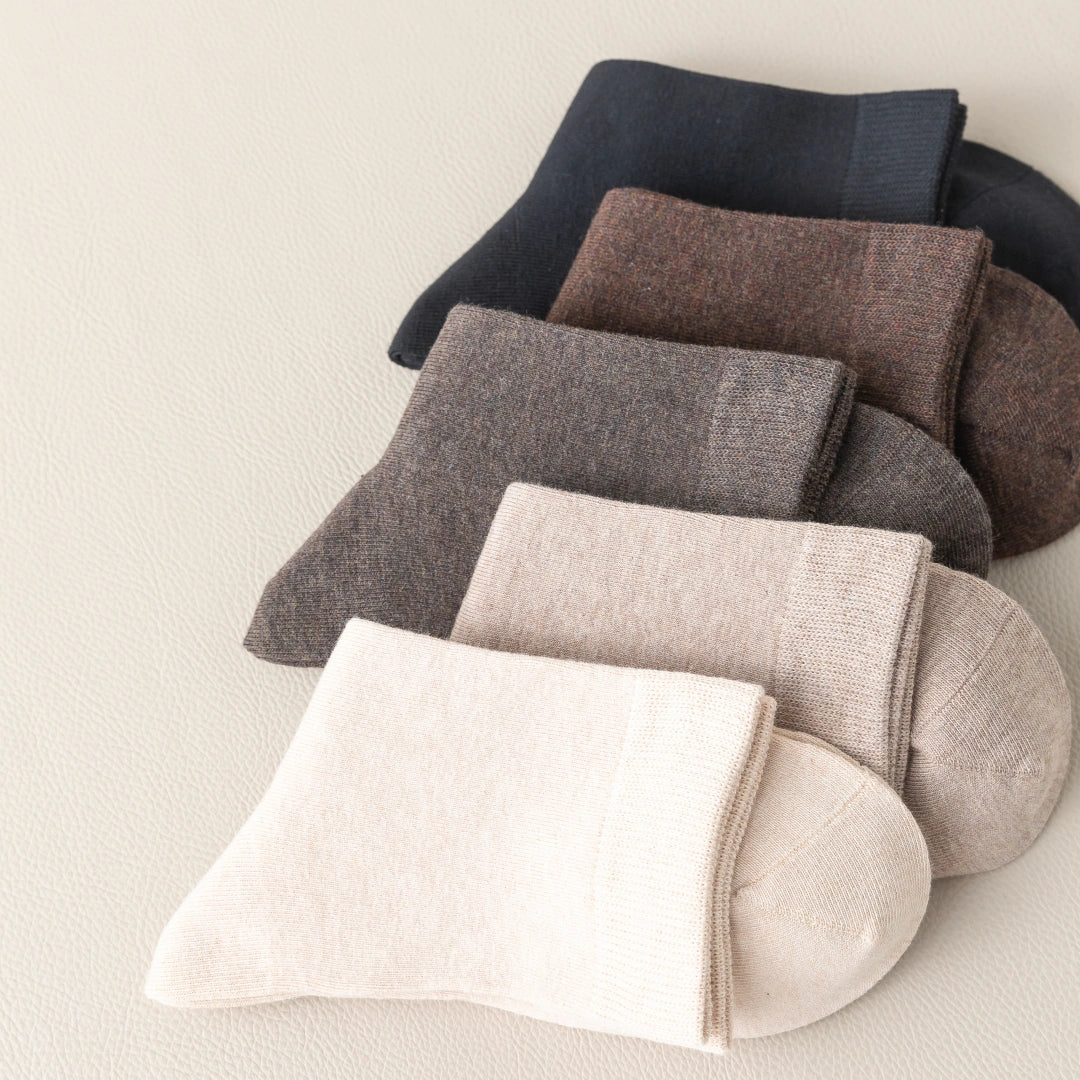 Smooth Knit Cotton Crew