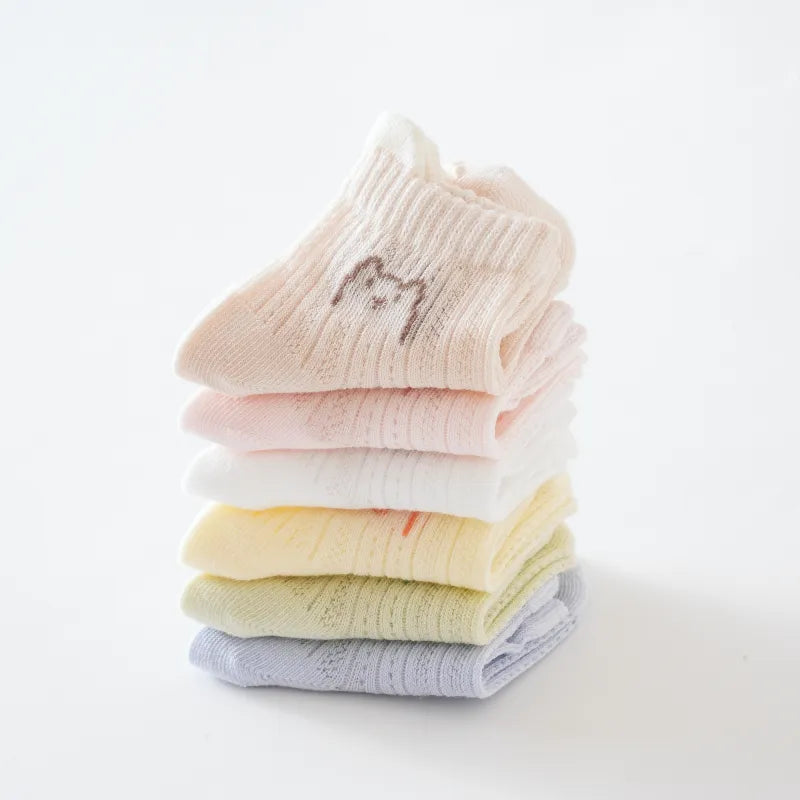 Babies Steady Grid Grip Socks-4 Pairs