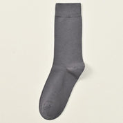 Men's 95% Silky Cotton Extended Business Crew Socks