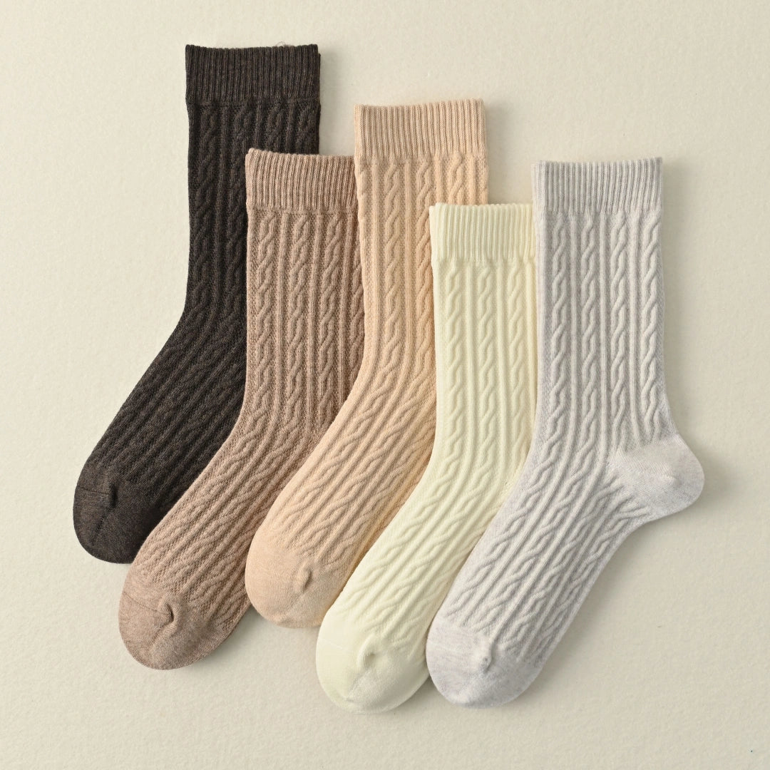 Heavy Cotton Cable Crew