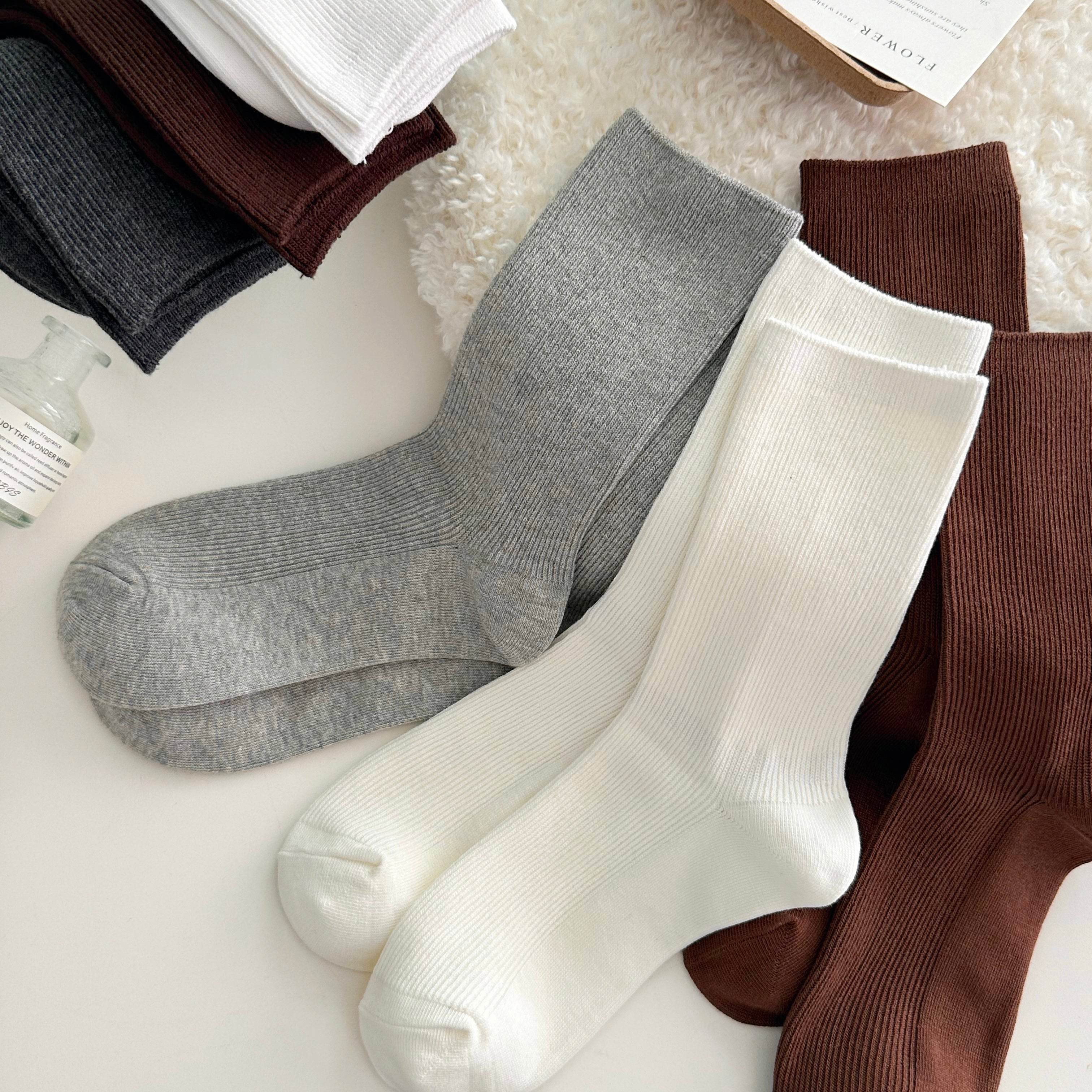 Women's Everyday Slouchy Ribbed Socks - Single Pair