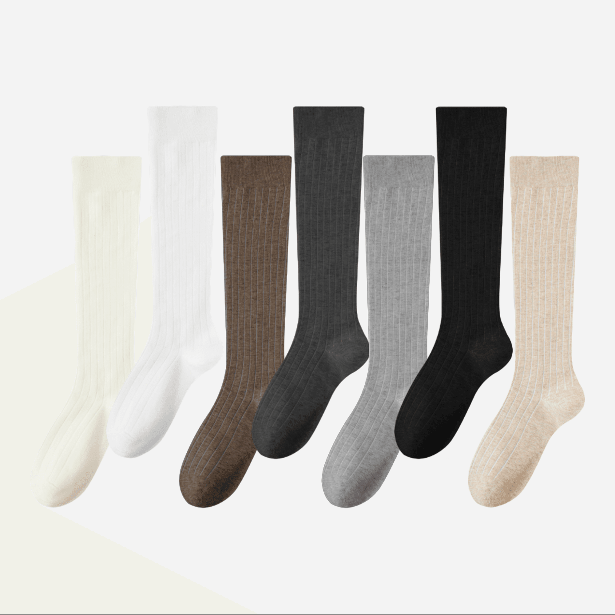 Women's Preppy Academia Knee Socks - Single Pair