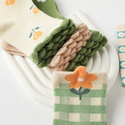 Baby’s Garden Bloom Ruffle Socks 4-Pack