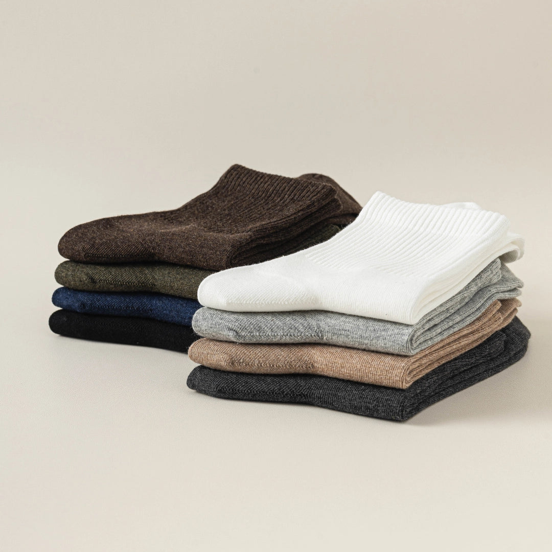 Men‘s Everyday 98% Cotton Ribbed Socks