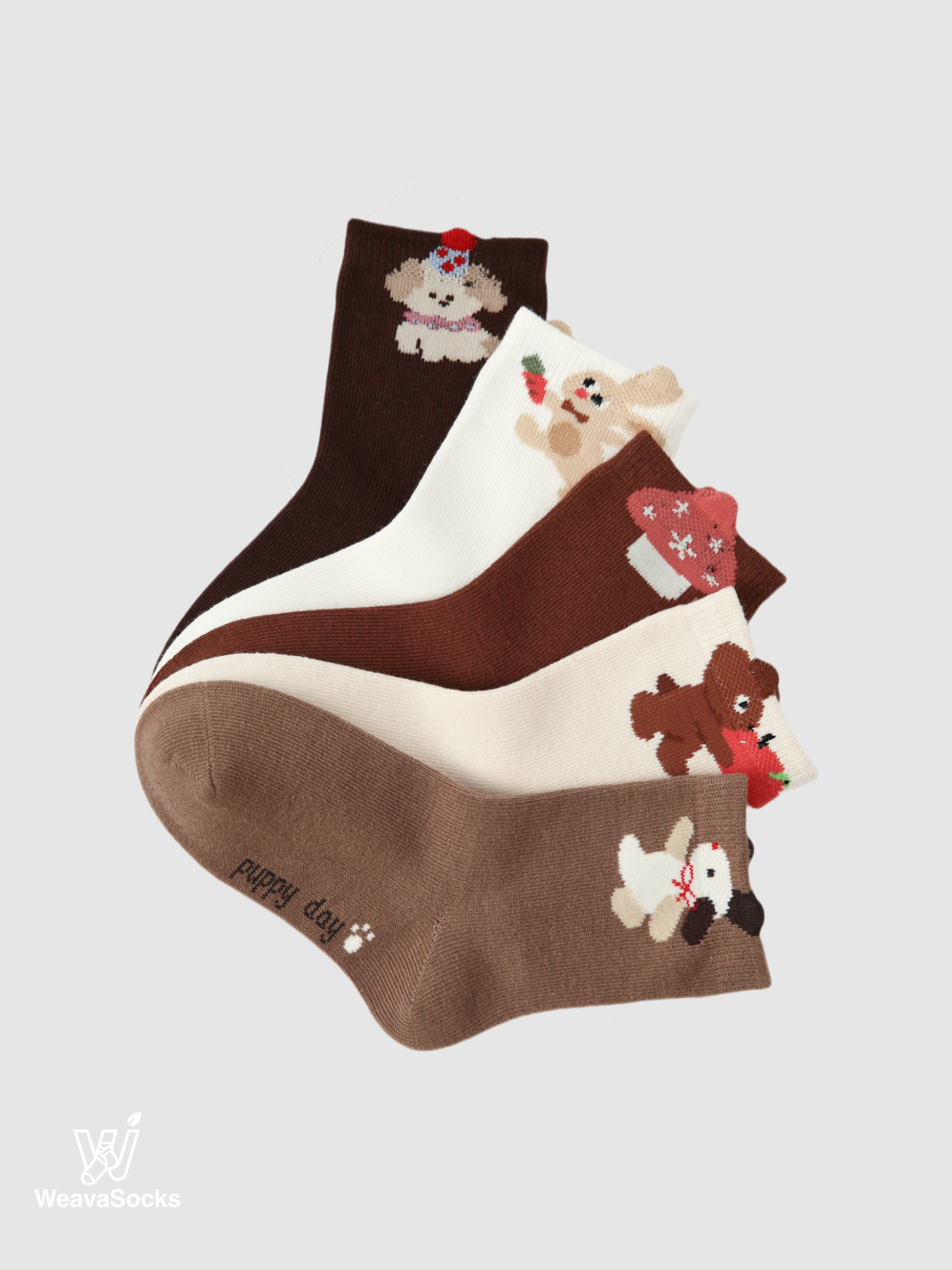 Kids' Whimsical Forest Sock Society-4 Pack