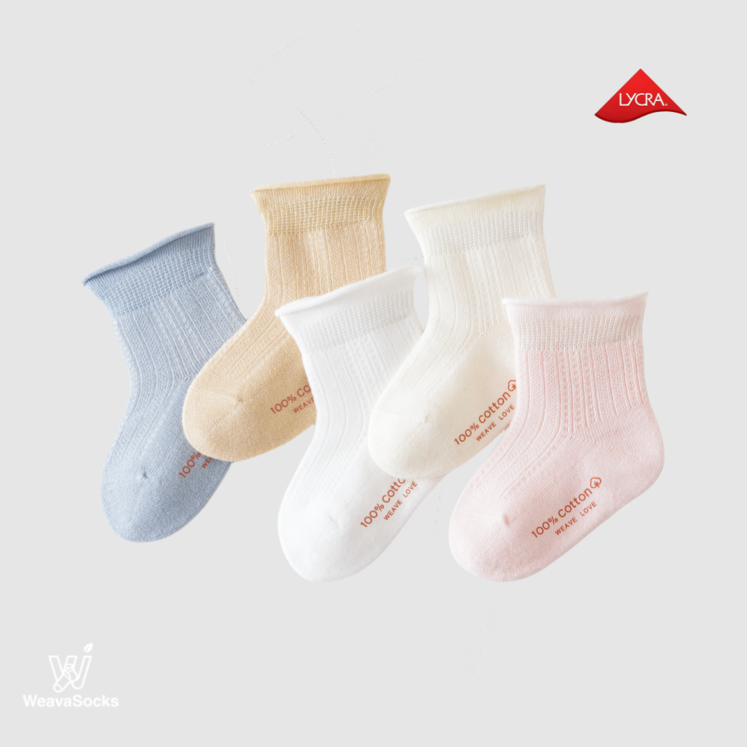 Babies' Cuffed Ankle Socks -1 Pack