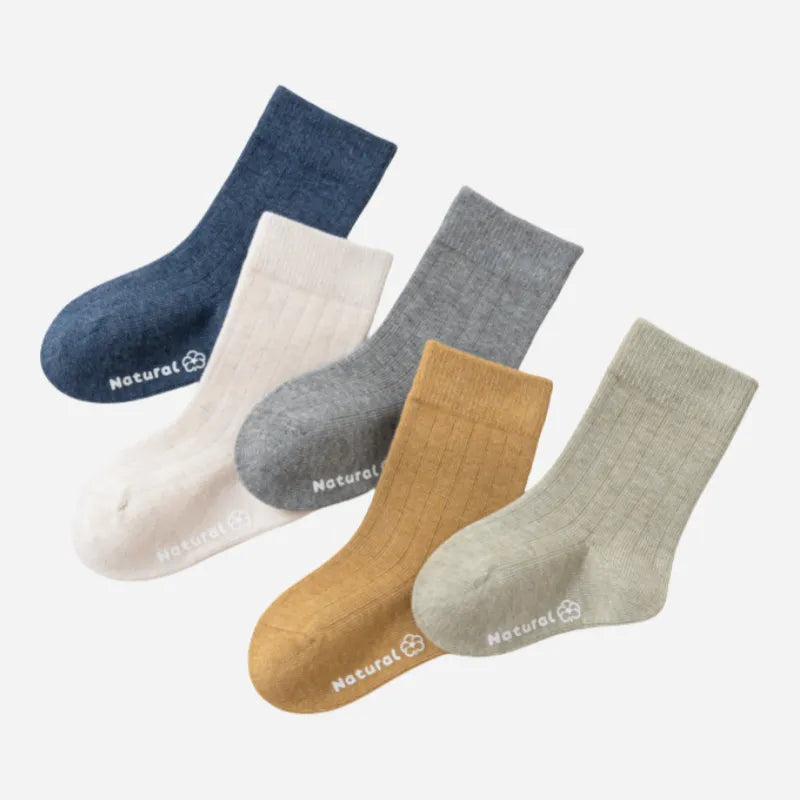 Babies Natural Essentials Socks-5 Pairs