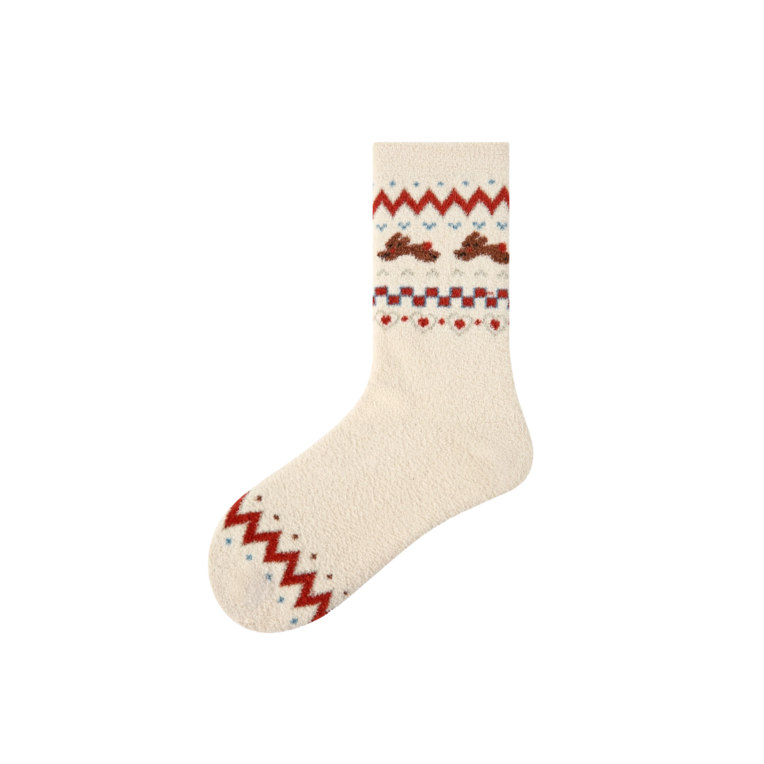 Fuzzy Cabin Socks