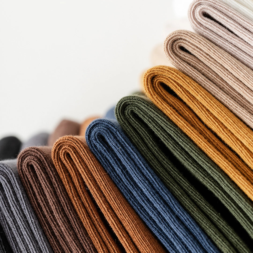 Men's 95% Silky Cotton Extended Business Crew Socks