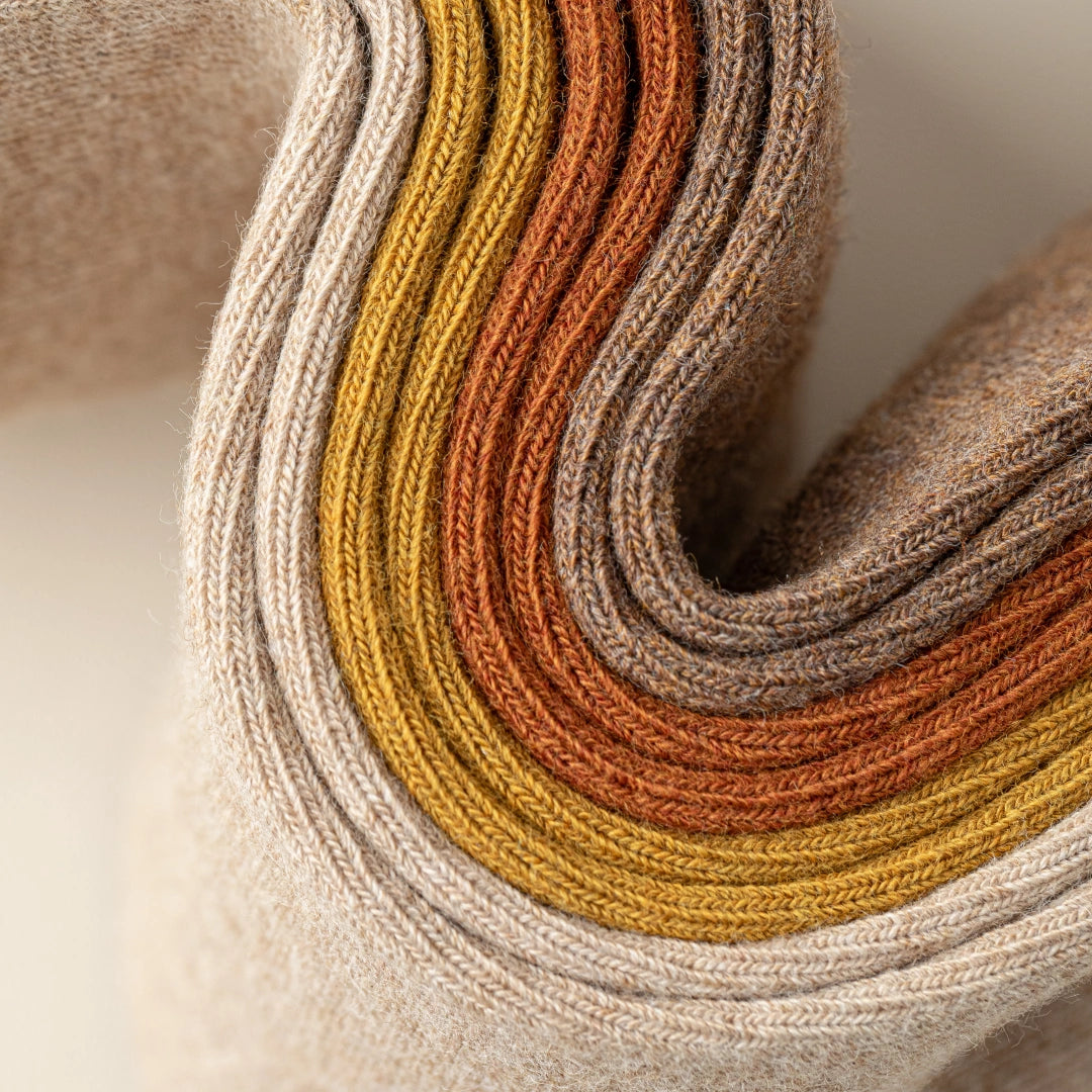 Women's 95% Cotton Heathered Long Crew Socks