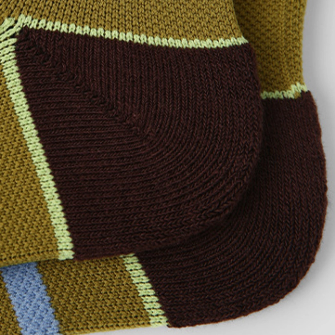 Women's Mild Compression Performance Sport Socks - product photo showing seamless stretch comfort