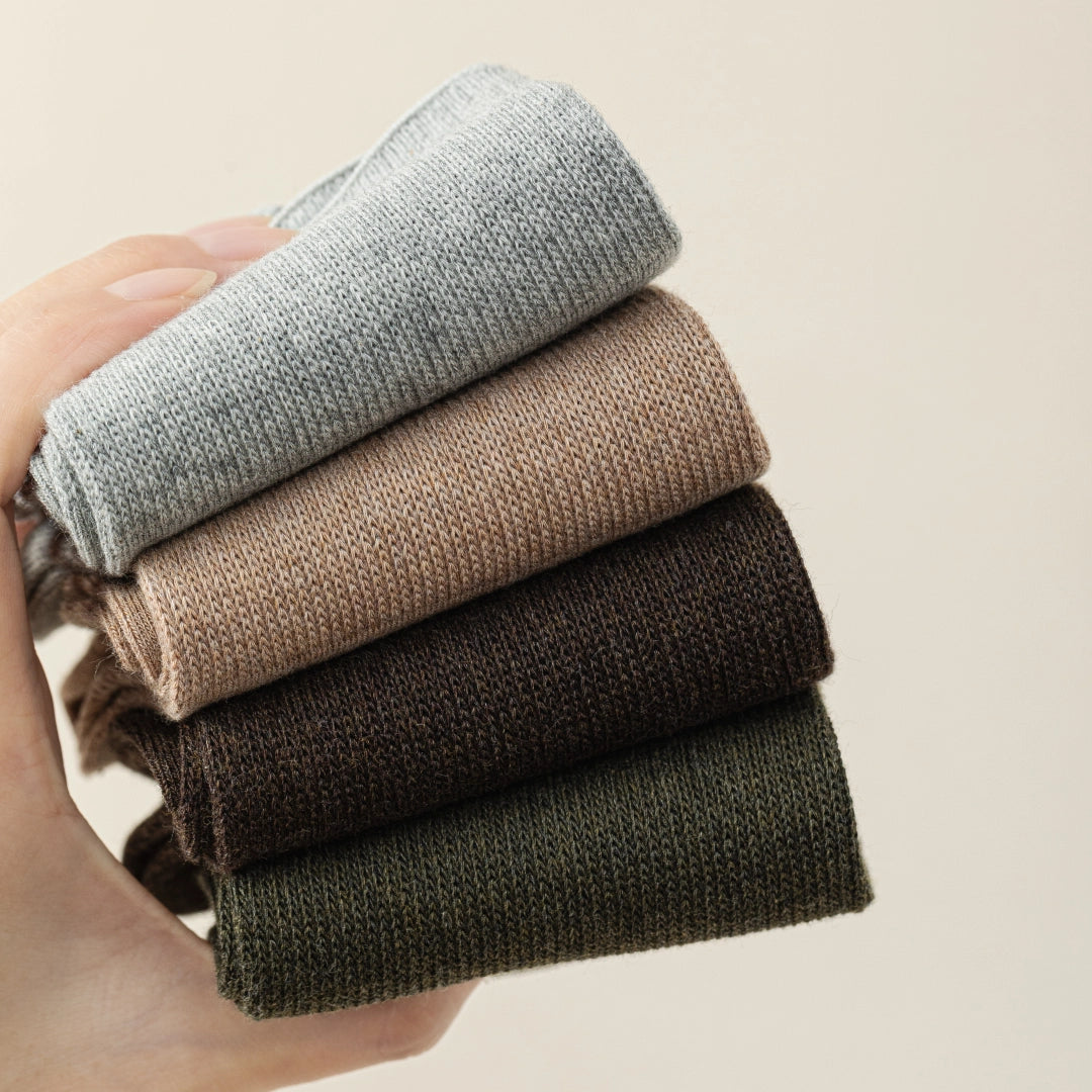 Men's 98% Heather Cotton Loose Top Quarter