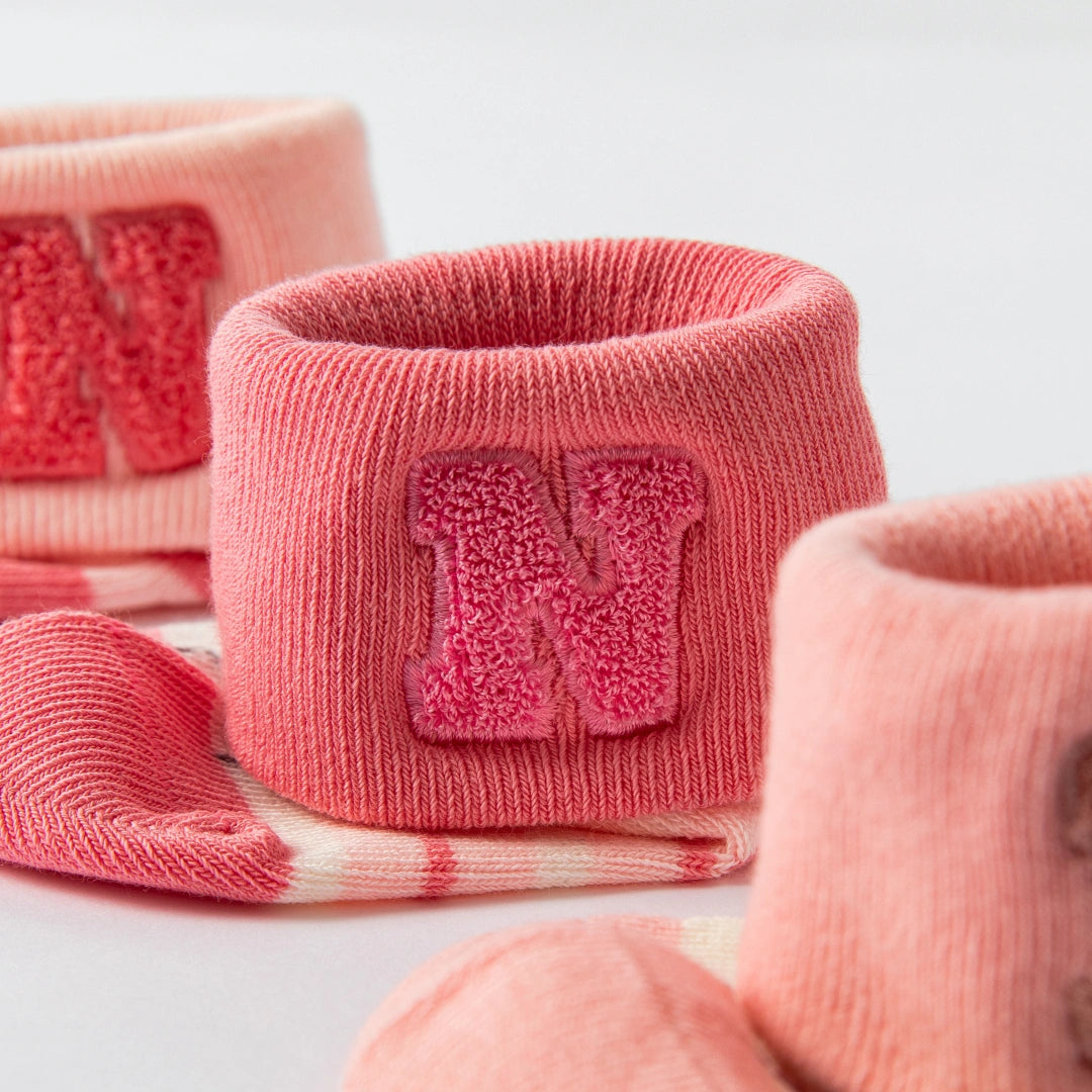 Baby’s Little Varsity' Letter N Cotton 3-Pack