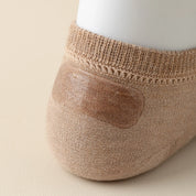 Men's 92% Cotton Heather Invisible Socks