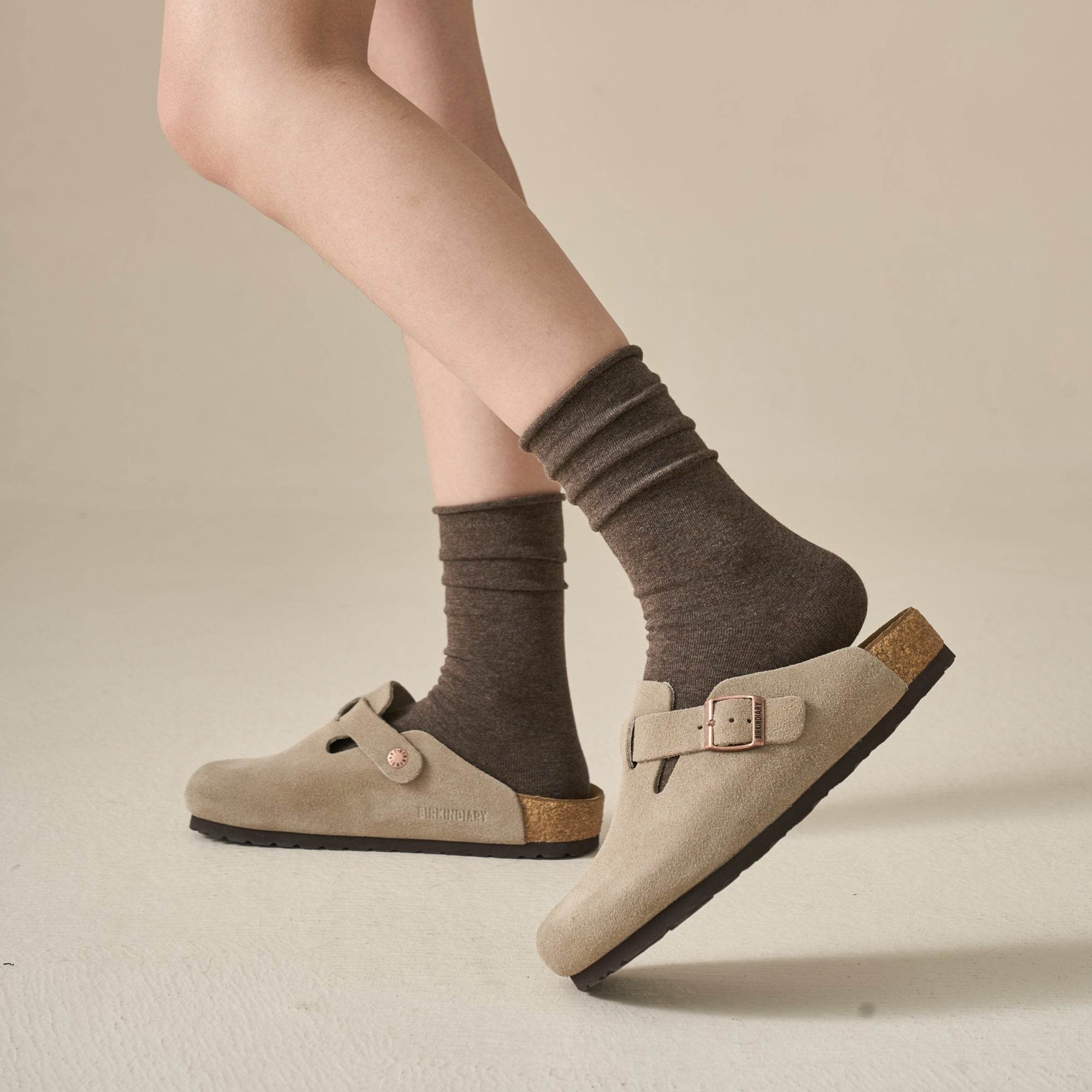 Women's Cloud-Soft Cotton Slouch Socks - Single Pair