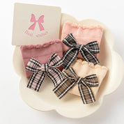 Baby’s Cute Bow Knee-High Socks 3-Pack