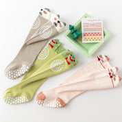 Baby’s Double Anti-Slip Knee Pad Crawling Socks 3-Pack