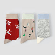 Women's Mesh Crew Socks (3-Pack) - sock set showing breathable mesh comfort