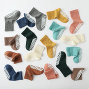 Baby’s Essential Rainbow Solid Non-Slip Floor Sock