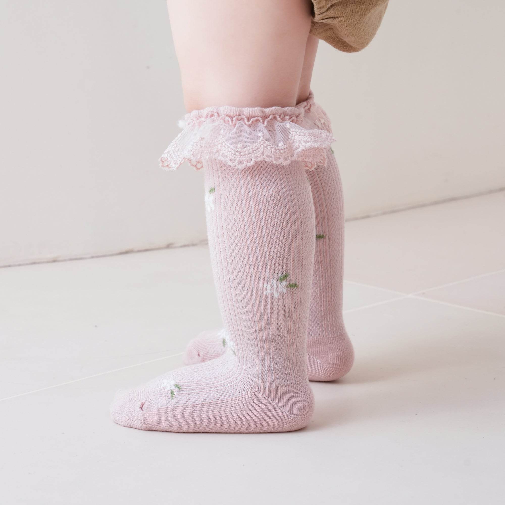 Babies The Fairytale Bloom Knee-Highs-3 pack - Weavasocks
