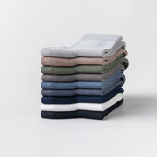 Men's 98% Premium Cotton Business Crew Socks