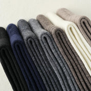 Men's 41% Wool Brushed Thermal Crew Socks