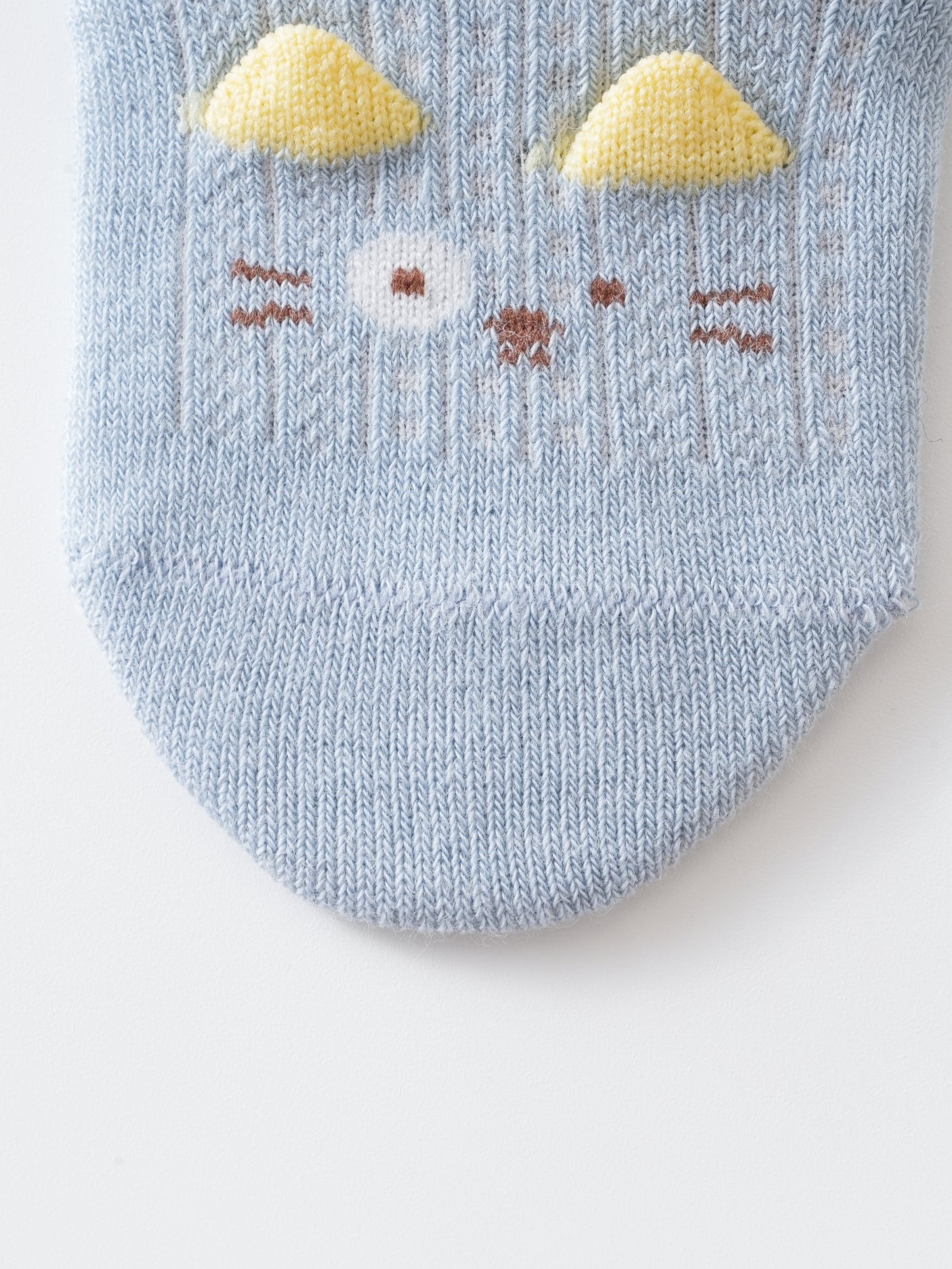 Babies' Ankle Socks with Perky 3D Ears-1 Pack