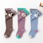 Baby’s Color-Block Knee-High Socks 3-Pack