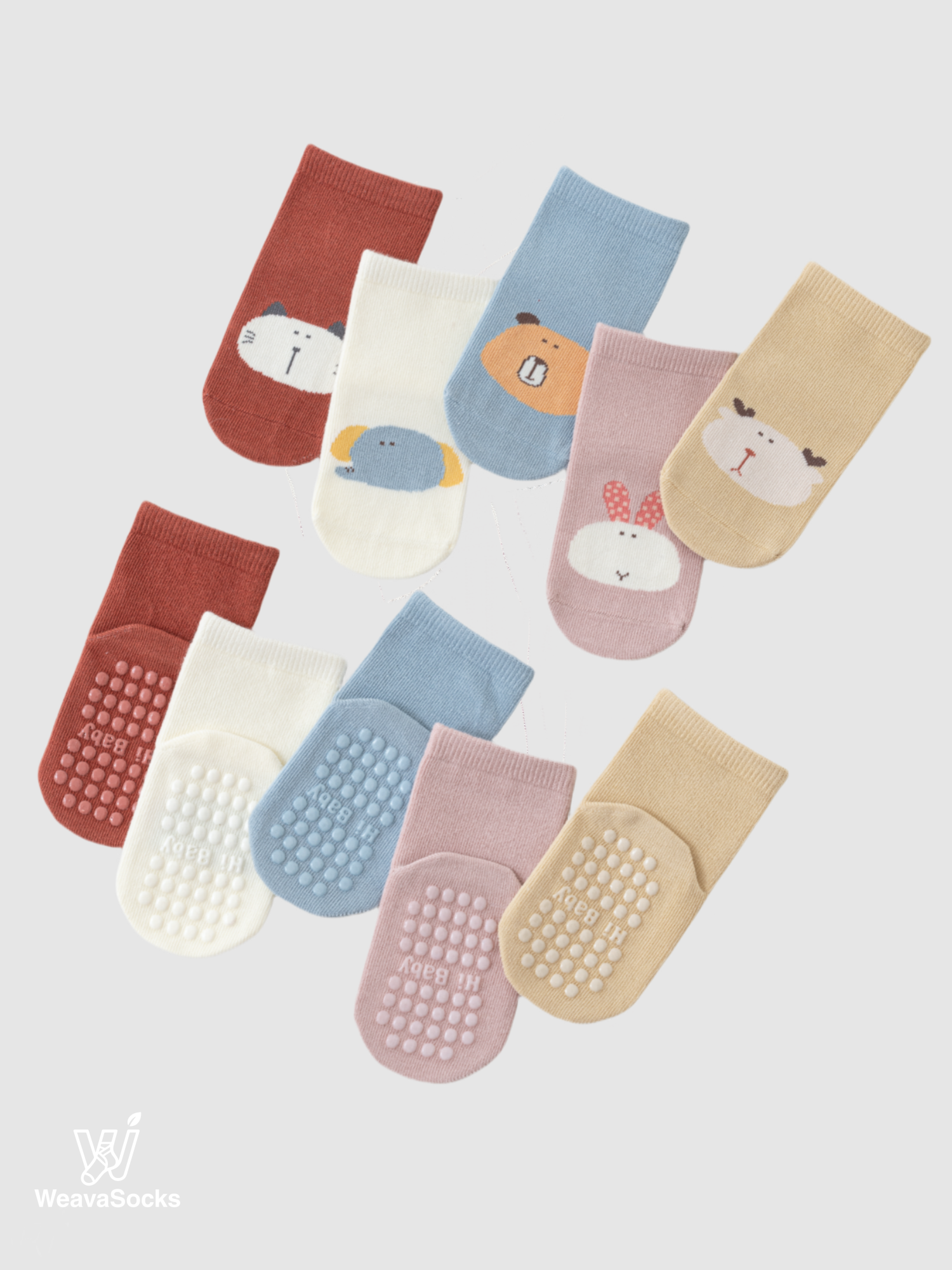 Babies' Baby Non-Slip Floor Socks -1 Pack