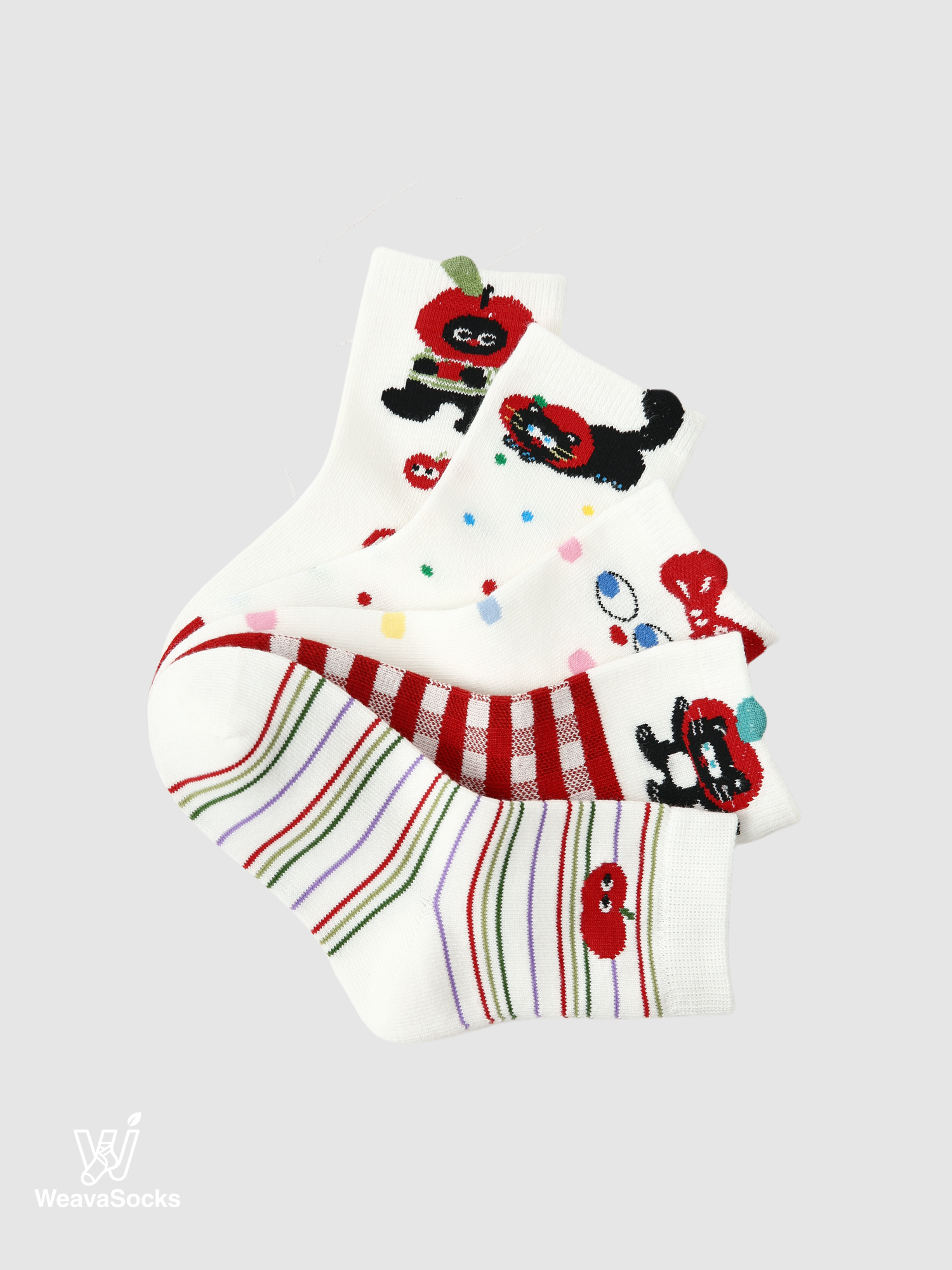 Kids' Feline Fable Orchard-5 Pack