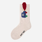 Kid's Night Cozy Fuzzy Socks - 4 Pairs
