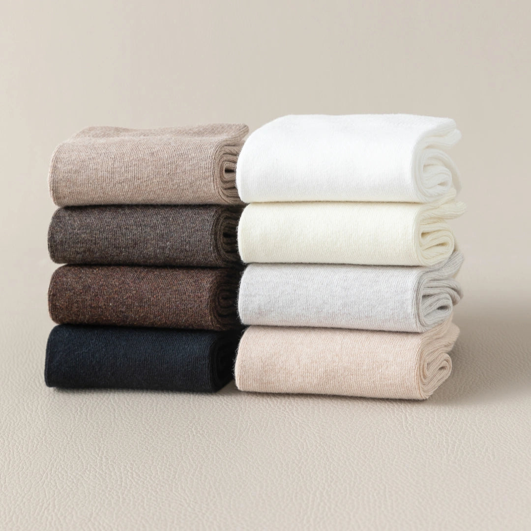 Smooth Knit Cotton Crew