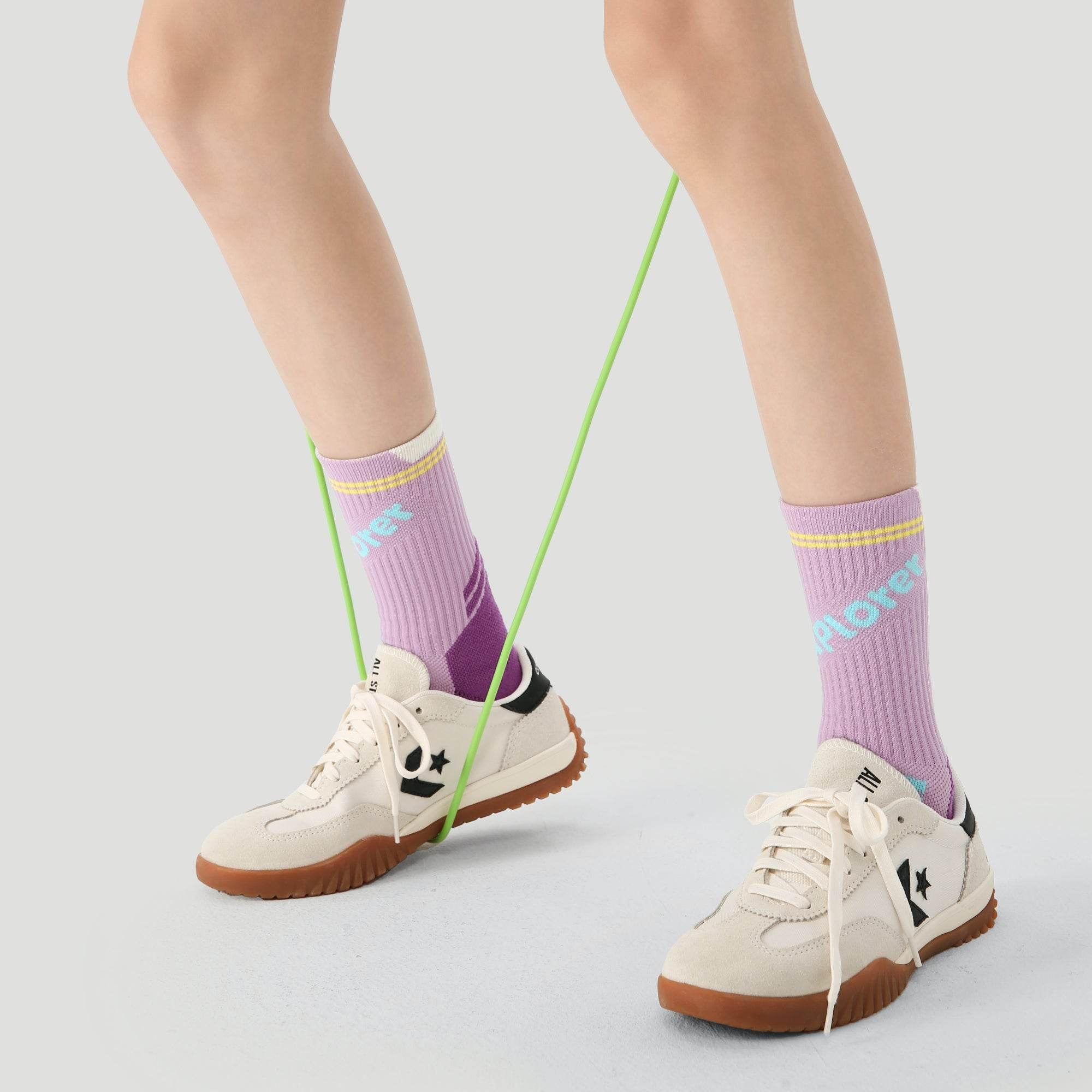 Women's Performance Cushioned Crew Socks - Purple