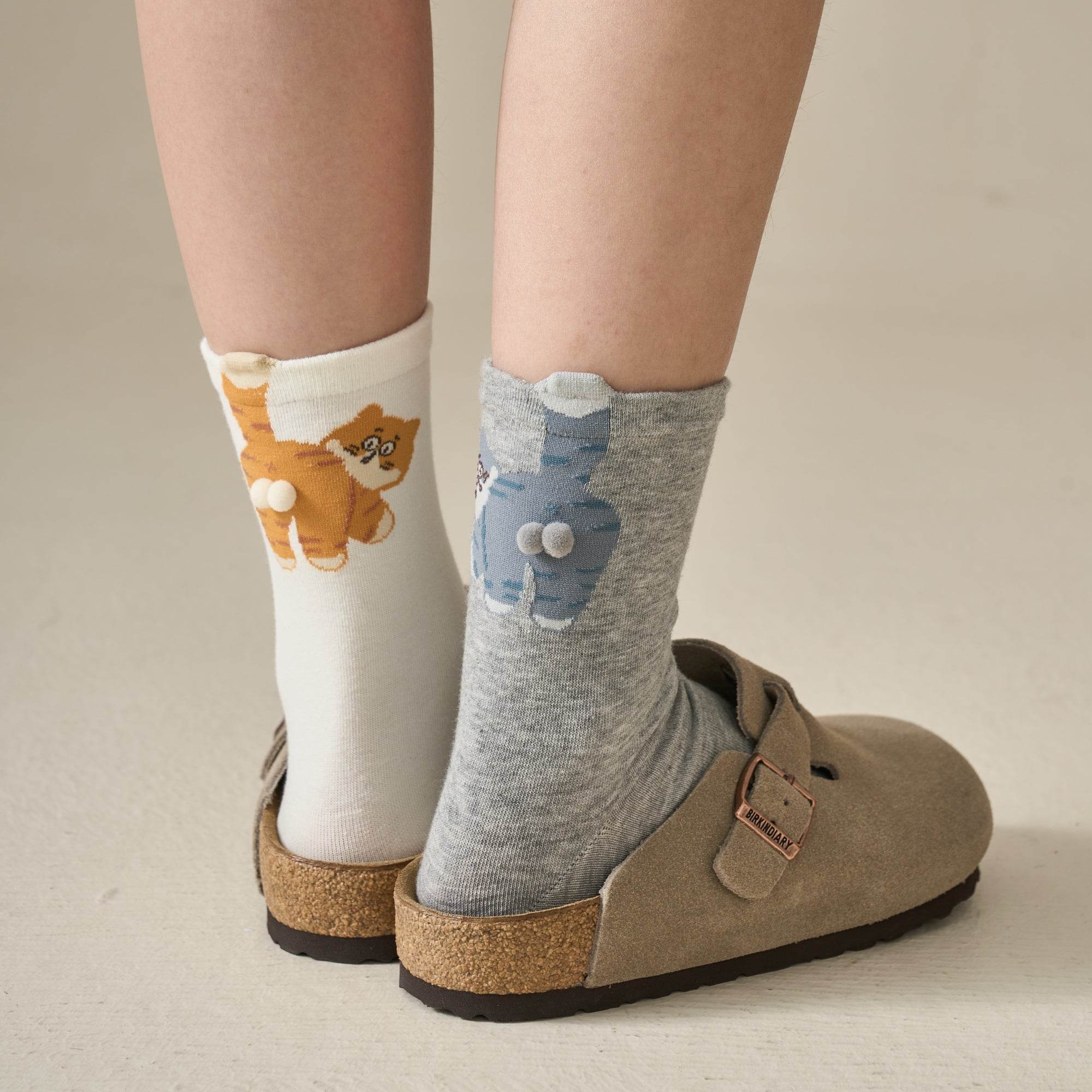 Women's Cute 3D Novelty Animal Socks - Single Pair