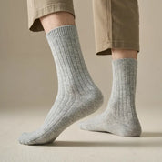 Men's All-Season Merino Ribbed Socks