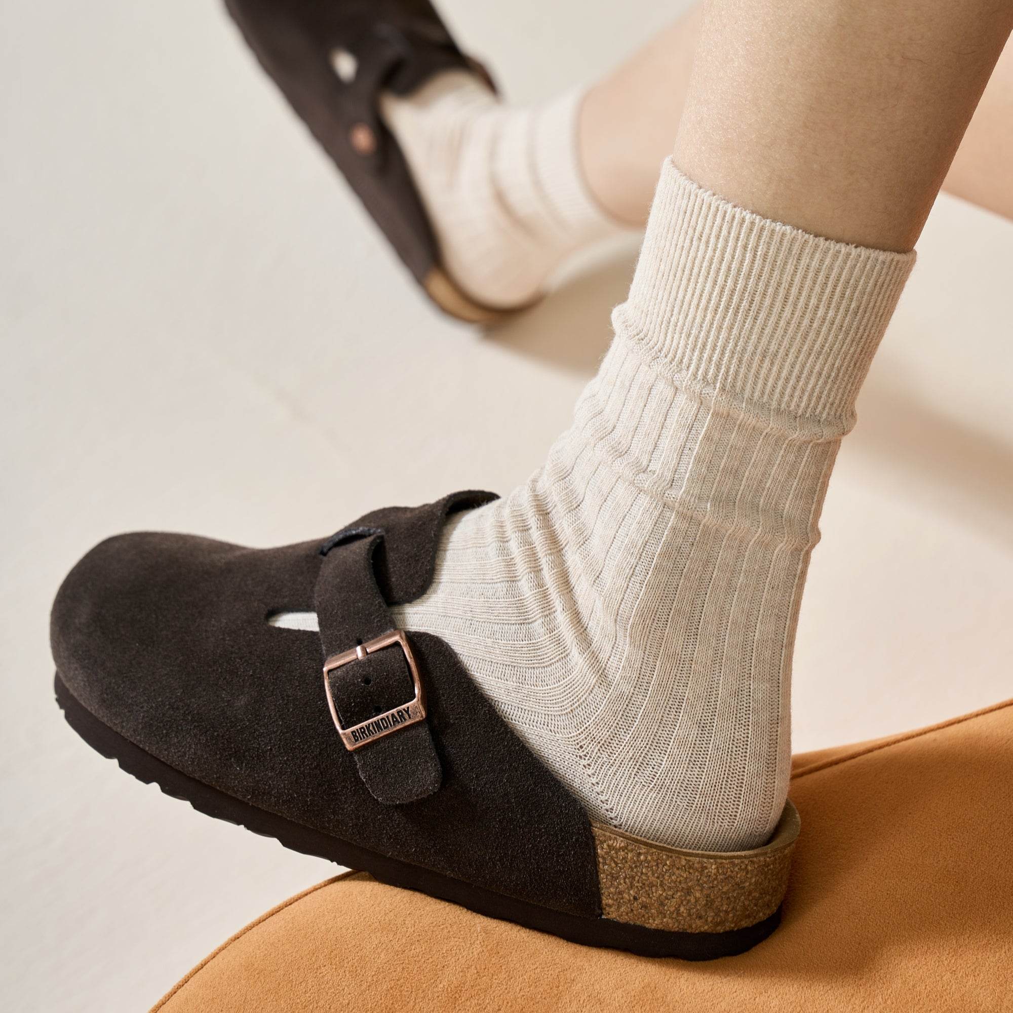 Women's Pure Cotton Everyday Crew Socks - Single Pair