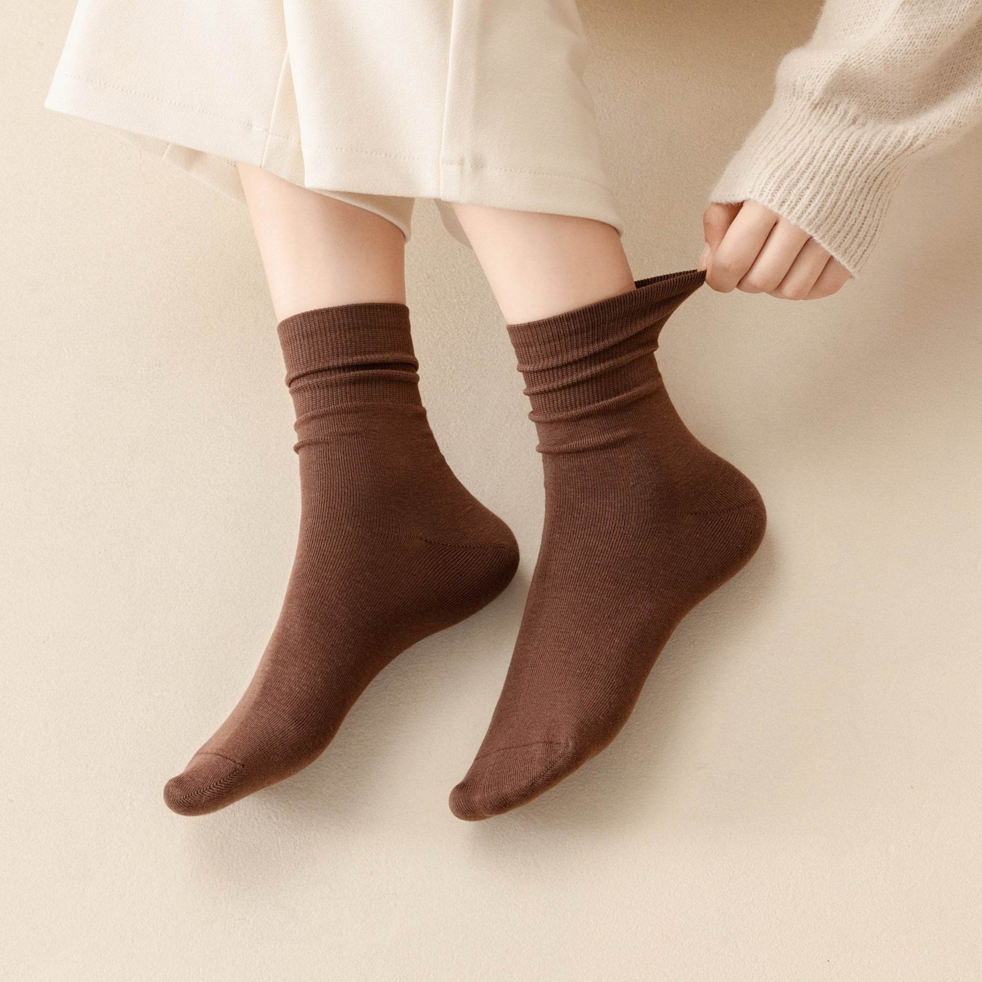 Women's Cloud-Soft Crew Socks - 4 Pairs - Weavasocks