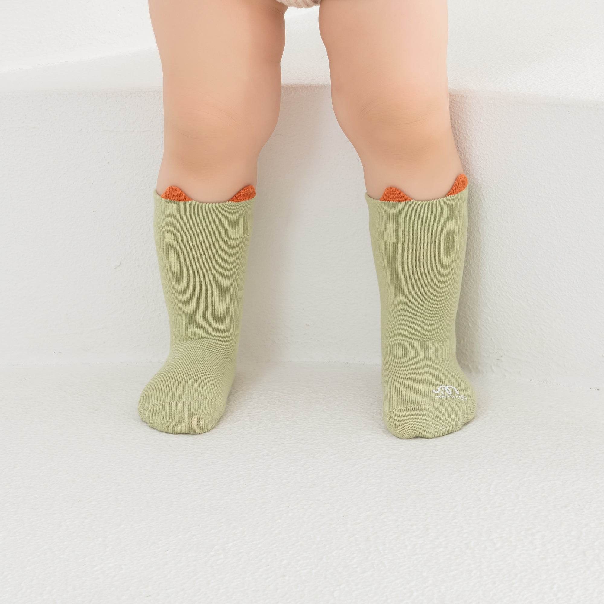Babies Tiny Dino Tab Socks-4 Pack - Weavasocks