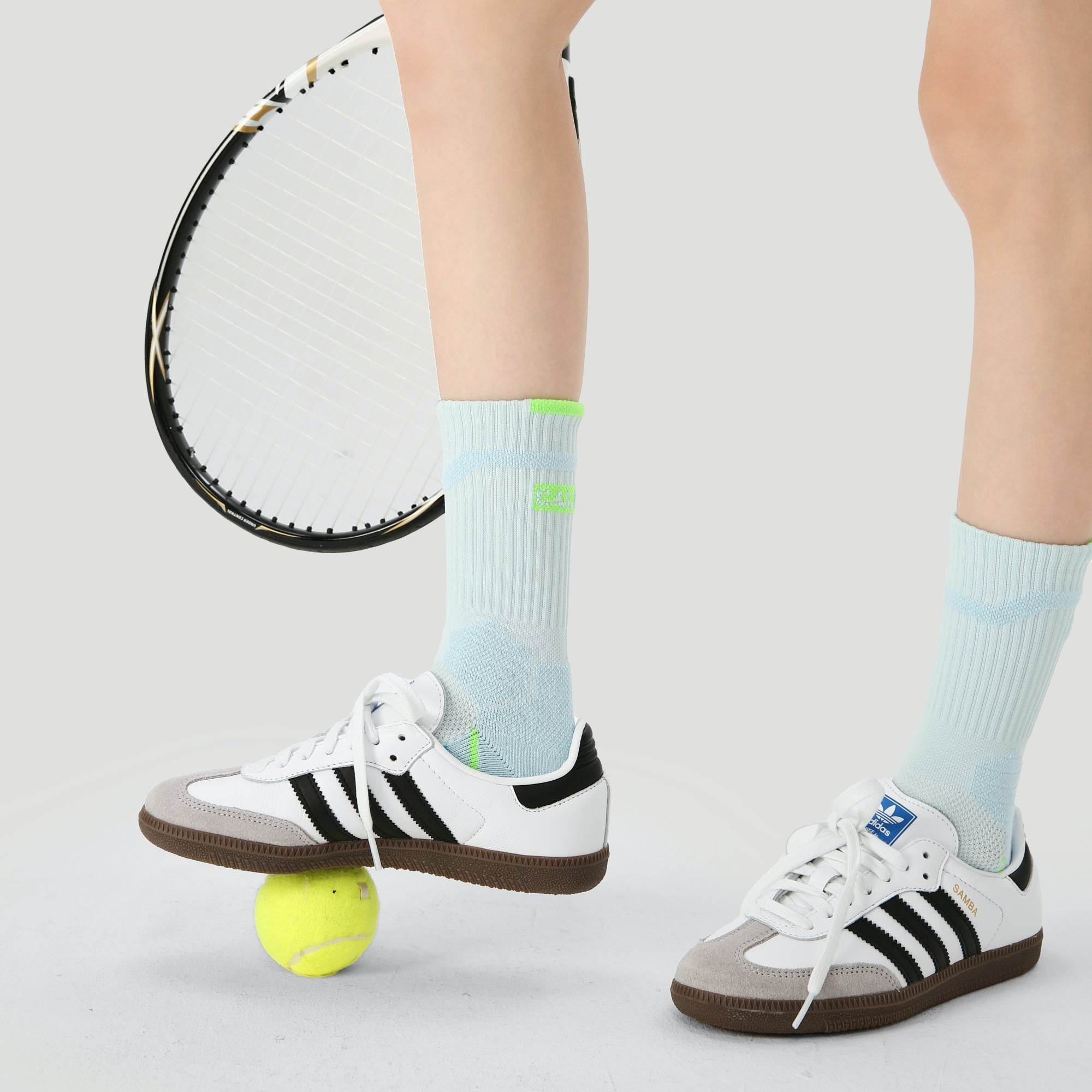 Women's Performance Cushioned Crew Socks - Sky Blue