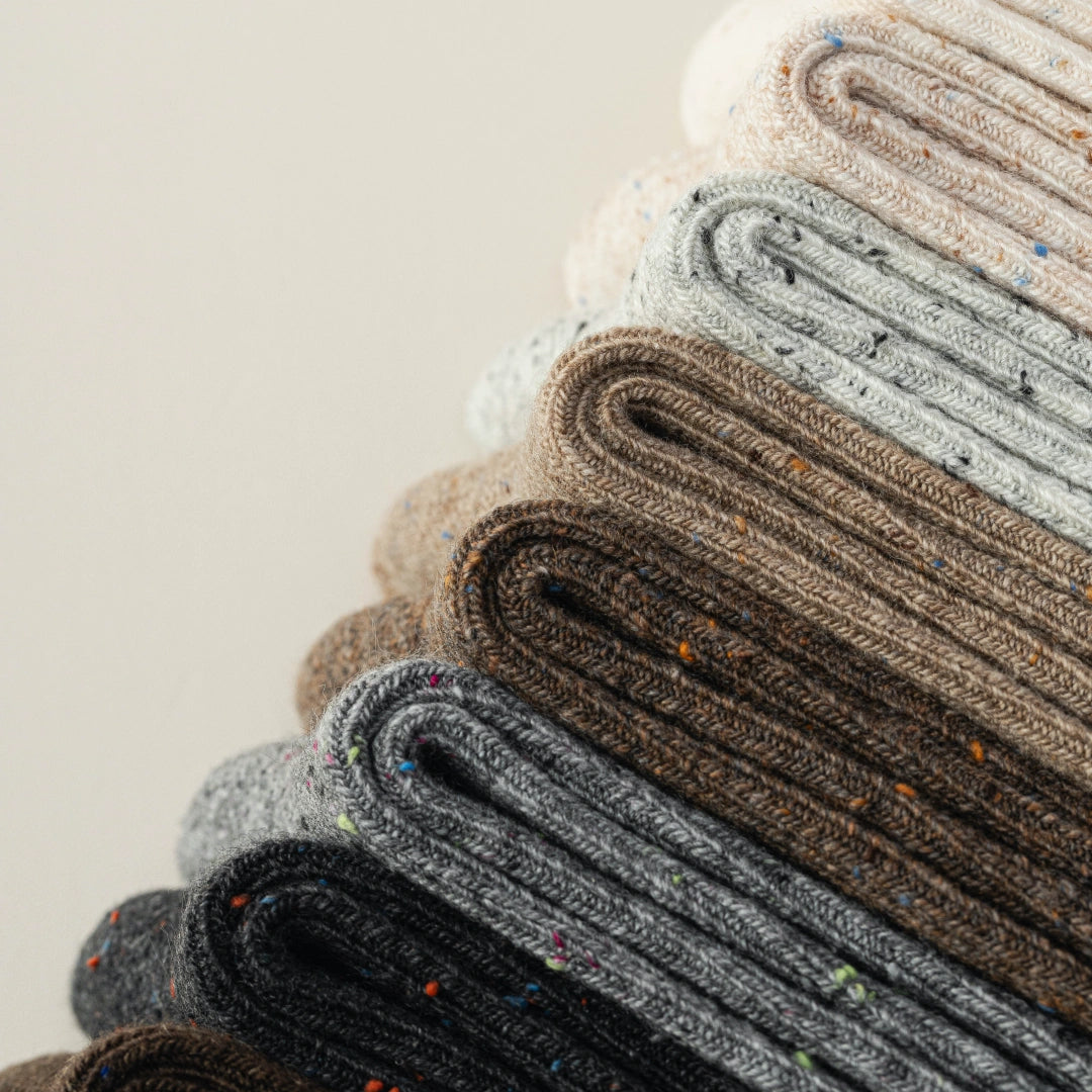 Confetti Ribbed Knit Socks